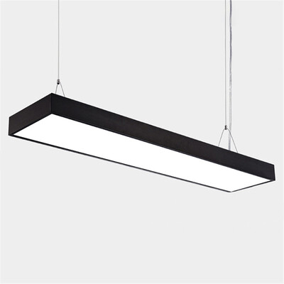 

Baycheer HL487099 Adjustable Black Aluminum Rectangular Pendant Light