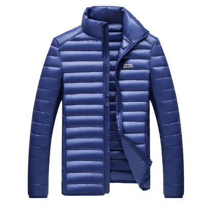 

Antarctic men 90 white duck velvet collar collar warm down jacket Y1611 sapphire blue 3XL