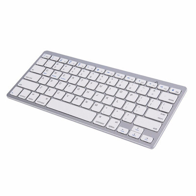

Wireless Keyboard Portable Bluetooth 3.0 Layout Keyboard for PC Laptop Tablet Smartphone iPad