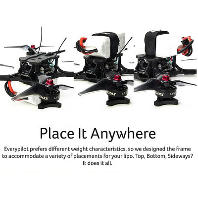 

EMAX Hawk 5 58G 600TVL F4 FC 210mm Brushless FPV Racing Quadcopter w Frsky Receiver BNF