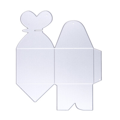 

UpperX 1 Pcs Beautiful Wedding Box Cutting Stencils DIY Scrapbook Decor Paper Cards Bookplates Bookmarks as a Gift for Friends