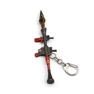

Game Peripheral Fortnite Logo Printing Necklace Stainless Steel Pendant Key Chain Battle Royale Accessories