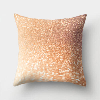 

Peach Skin Bright-Colored Pillow Case Cover Sofa Waist Cushion Cover Home Decor