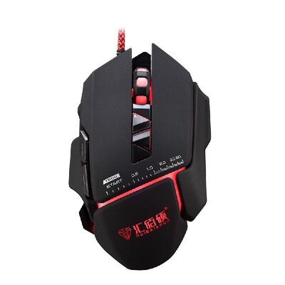 

2018 USB Wired Gaming Mouse with 7 Button 3500 DPI LED Optical Mouse Gamer Mice Ergonomic Design for PC Laptop