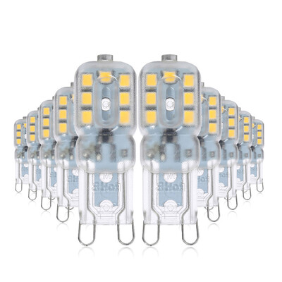 

10PCS YWXLight G9 14-LED Electrodeless Dimming LED Lamp Bulb Transparent Cover Light AC 220V