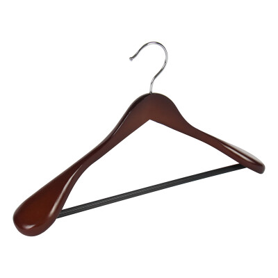 

Bai Jiaxi hi walnut adult suit plus shoulder solid wood hanger 4 loaded 97174