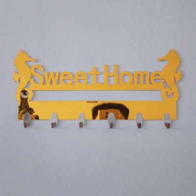

Wall Art Decoration Hooks Creative Coat Clothing Acrylic Hanger Indoor DIY
