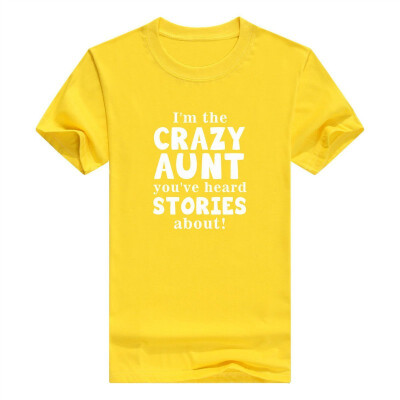 

Aunt Gifts Crazy Aunt Youve Heard Stories About Juniors Top Mens T-Shirt