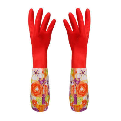 

Durable Waterproof Household Glove Dishwashing Cleaning Rubber Washing Gloves