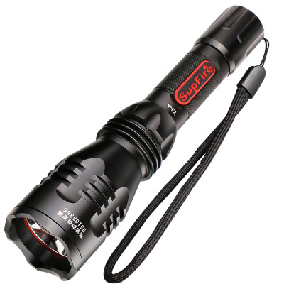 

Fire supfire Y3A concentrating long-range flashlight can be car charger direct charge home outdoor hunting
