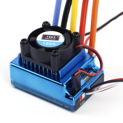 

120A ESC Sensored Brushless Speed Controller For 1/8 1/10 Car/Truck Crawler