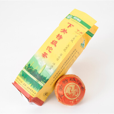 

Xiaguan Te Ji Tuo Cha Premium Grade Puer Tea 2012 Raw 100g