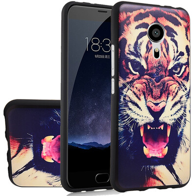 

MOONCASE милый мультик схеме мягкие гибкие силикона тпу корпуса назад дело прикрытие для кожи Meizu Pro 5