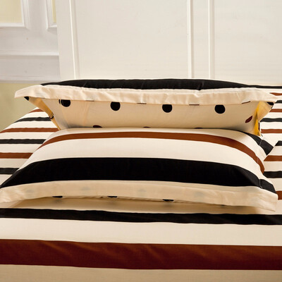 

Home Textile 100 Cotton Pillow Case Family Pillow Shams 48x74cm Size New Design Color