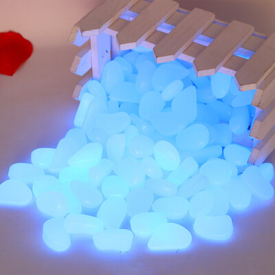 

Glow in the Dark Fish Tank Aquarium Decoration Luminous Stones 100pcs