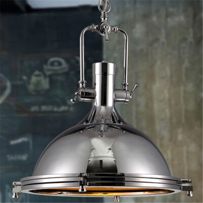 

Baycheer HL371883 Nautical Style 1 Light 1575 Wide Frosted Glass Indoor Lighting Pendant