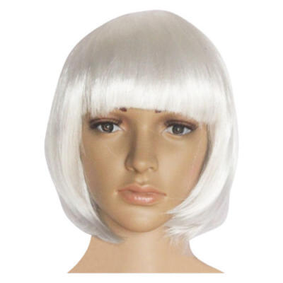 

Fashion New Women Lady Short Straight Hair Full Wigs Cosplay Party Bob Hair Wig