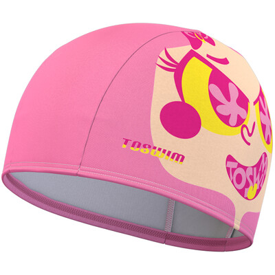 

TOSWIM TOSWIM swimming cap men&women long hair comfortable shoes swimming cap genuine fashion ear lugs adult swimming cap dream shark TS514002