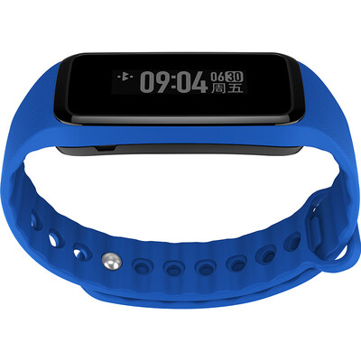 

Weloop Wise Now2 heart rate smart sports bracelet 30 meters waterproof swimming touch big screen information display call reminder WeChat content view daily record sleep monitor blue