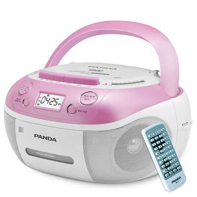 

Panda PANDA CD-860 CD Recorder Tape USB Card DVD Player Player Portable Home MP3 Recorder Recorder Tread Education Machine Red