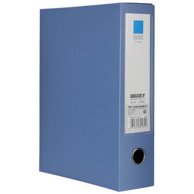 

Tango (TANGO) A4 / 75mmPP Velcro Box / File Information Storage Box / File Box Blue Single Pack