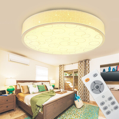 

Jingdong Supermarket] first (sdhouseware) bubble DD6103 50 * 10cm Promise remote control 32w led ceiling lamp living room lamp round bedroom lamp white