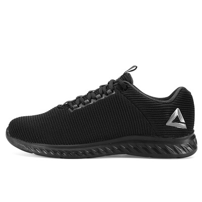 

PEAK mens shoes running shoes shock absorption wear lightweight comfortable casual light mens running shoes sports shoes DH830007 black 39 yards