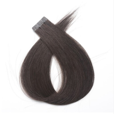 

Amazing Star Brazilian Virgin Hair Straight Human Hair Extensions Tape In Hair Color 1 1B 2 4 6 27 99J PU Hair 18 inch