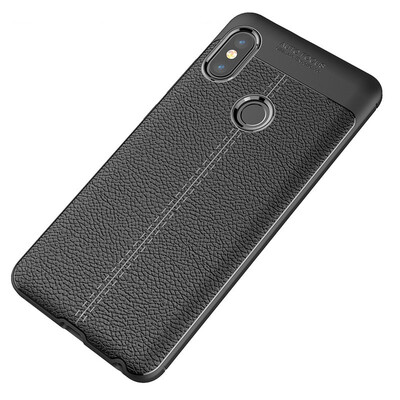

Fivice Xiaomi Redmi note 5 pro case Luxury leather TPU silicone anti-fall soft shell phone case