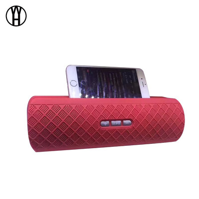 

WH 206 Portable Mini Phone Stand Subwoofer Card Wireless Bluetooth Speaker for xiaomi samsung huawei iphone