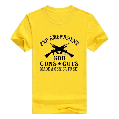 

2nd Amendment-God Guns Guts Patriotic T Shirt