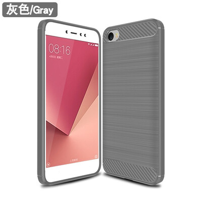 

Fivice XIAOMI Redmi 5A case Brushed carbon fiber silicone anti-fall soft shell phone case
