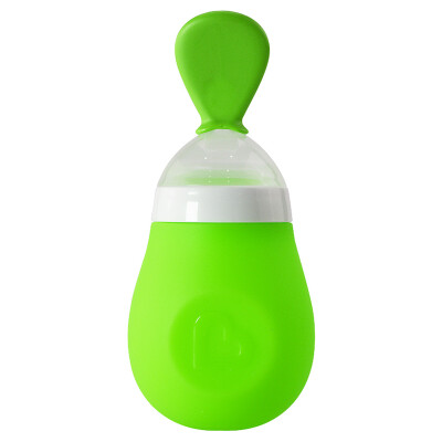 

full of fun Munchkin new easy to squeeze baby feeding spoon green 15807