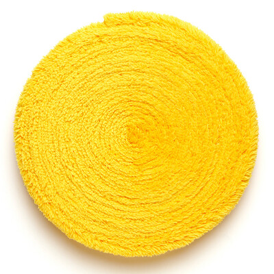 

TAION TAAN handmade badminton racket sweat belt with soft fiber towel grip glue to stop smooth comfortable X5 yellow tape