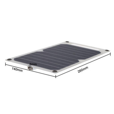 

1pcs 10W 5V Portable Solar Power Panel Charger For Samsung IPhone Tablet Pad UK