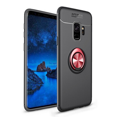

Fivice Samsung Galaxy S9 case TPU metal ring shell magnetic bracket soft shell