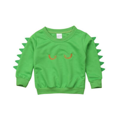 

New Children Jumper Plain Boys Kids Sweatshirt Crew Neck Pullover Sweater Tops