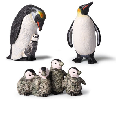 

Simulation Sea Animal World Penguin Model Set Toy Static Solid Decoration Set Child Early Learning Puzzle