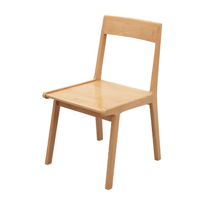 

Modern home furniture natural wooden back dining chair