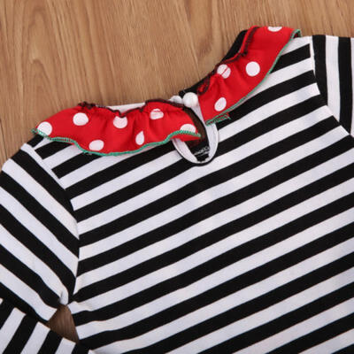 

Newborn Baby Girls Kids Xmas Deer Long Sleeve T-shirtLenggings Outfit Clothing