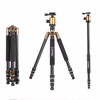 

ZOMEi Z818C Carbon Fiber Camera Tripods for Digital DSLR Cameras with Quick Release Plate&Ball Head