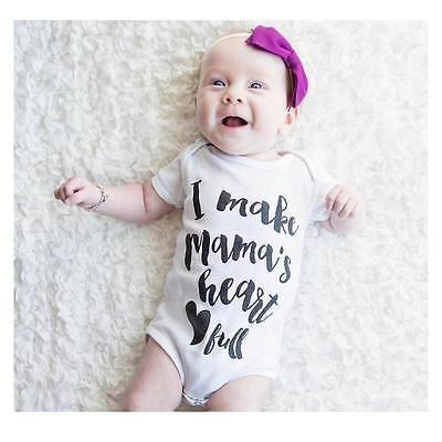 

Baby Boy Girl Long Sleeve Clothes Bodysuit Romper Jumpsuit Newborn Cotton Outfit