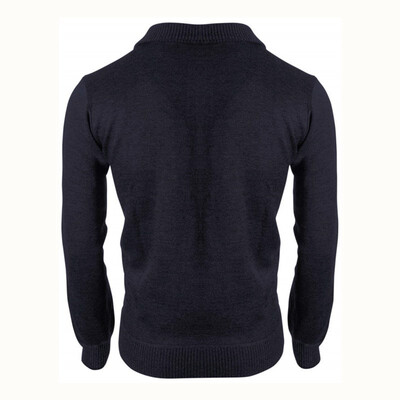 

Mens sophisticated zipper slim long-sleeved turtleneck cardigan sweater