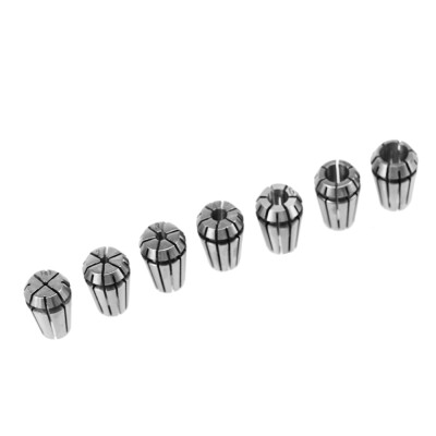 

7pcs Precision Spring Collet Set Professional Chuck Collets for CNC Milling Lathe Accessories Tool 1mm 2mm 3mm 4mm 5mm 6mm 7