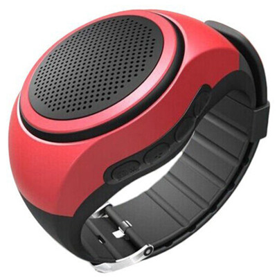 

Sport wireless smart speaker bluetooth call portable anti lost artifact alarm with self watch audio support TF card MP3 FM radio