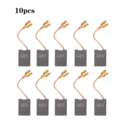 

10 PCs Mini Black Carbon Motor Brushes Replacement Spare Parts with 25mm Spring&Copper Core for Generic Electric Drill Mill Ma