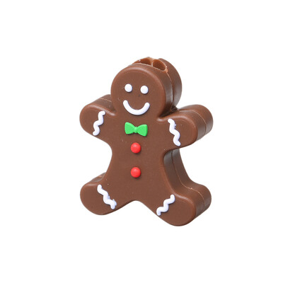 

Cute Christmas Themed Cable Bite USB Charging Protector Cover for Phone Pad Wire Line Cord Protection
