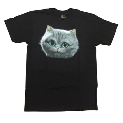 

Disney Alice in Wonderland Cute Cheshire Cat Glows in The Dark Graphic T-Shirt