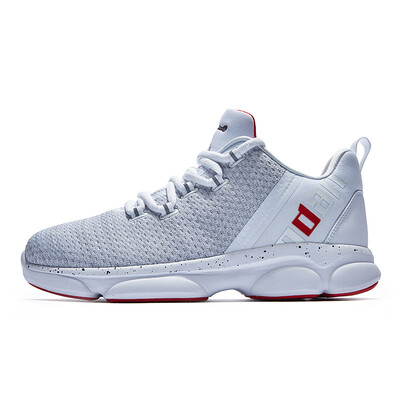 

Jordan male basketball shoes breathable wear-resistant cushioning trend boots XM4580112 white aurora red 42