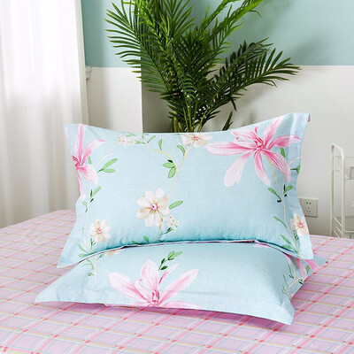 

Home Textile Beauty Flower Brid Pattern Pillowcase 100 Cotton Bedding Pillow Cover Cartoon Animal Pillow Shams 48x74cm 2 Pieces
